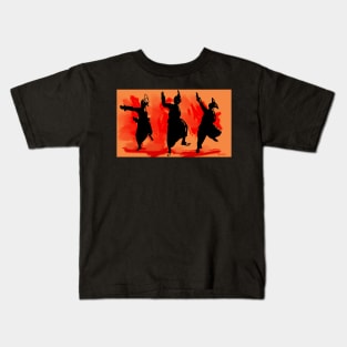 Bhangra Orange Kids T-Shirt